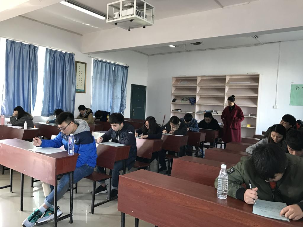 中德班模拟分级测试现场