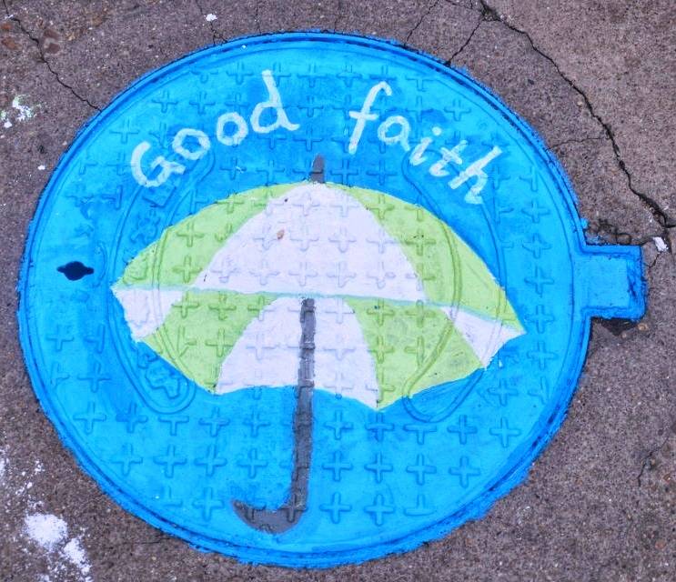 《井盖上开出诚信之花》——物院学生“诚信主题月”活动有创意 ... ...